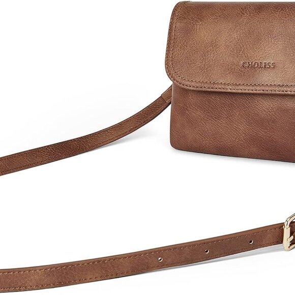 Small Crossbody Bags for Women, Vegan Leather Cell Phone Purse, Mini Travel Purs - Picture 1 of 6